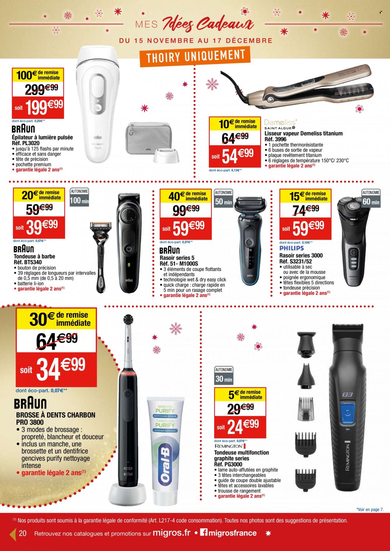 Catalogue Migros France - 15.11.2022 - 17.12.2022. Page 20.