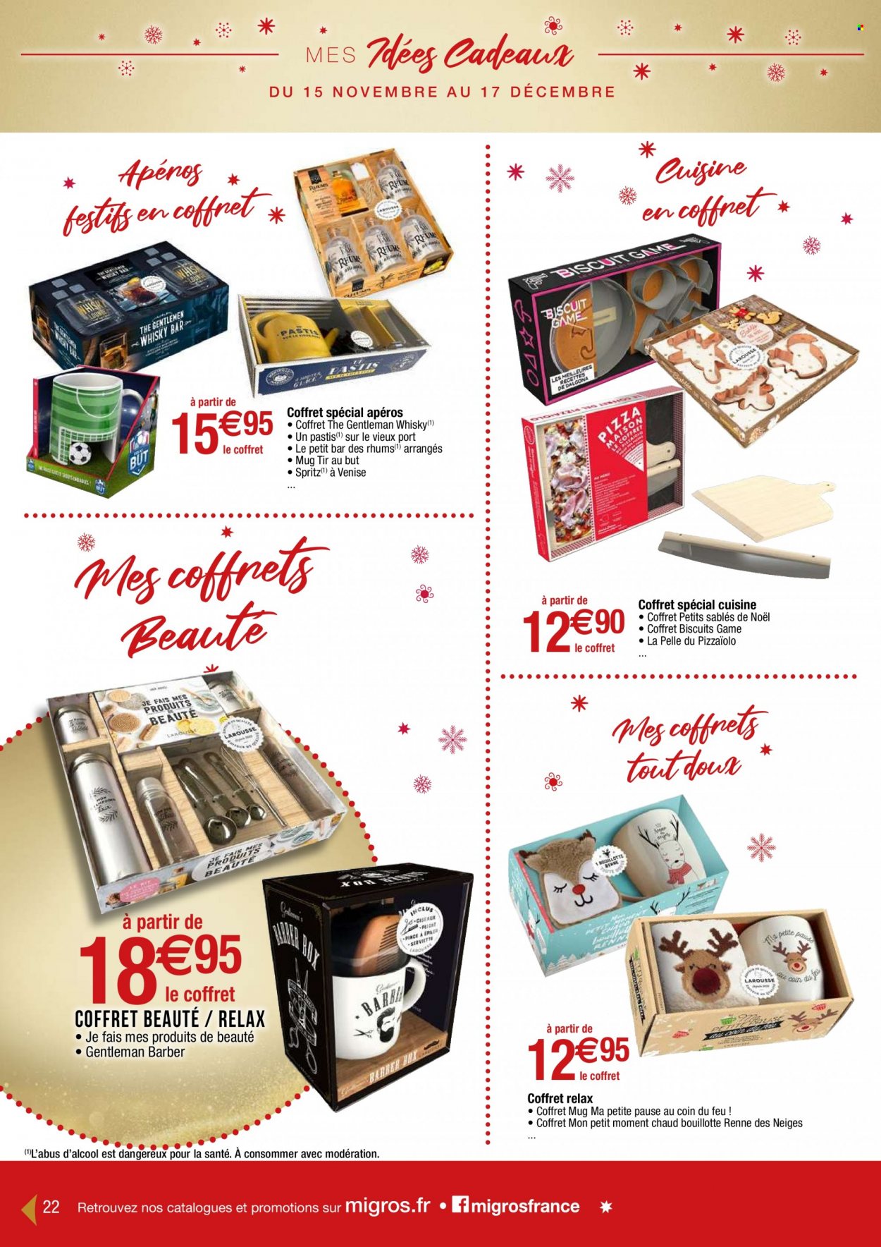 Catalogue Migros France - 15.11.2022 - 17.12.2022. Page 22.