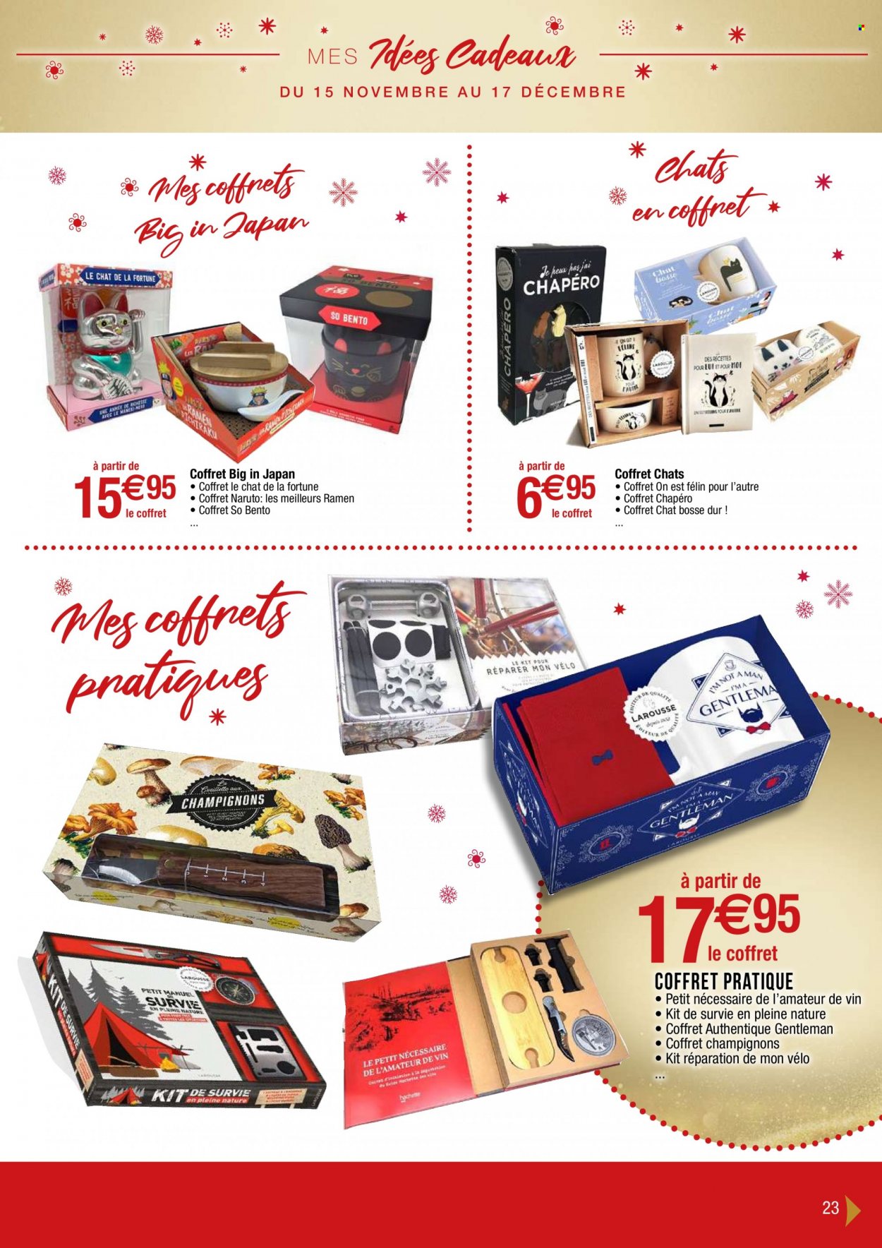Catalogue Migros France - 15.11.2022 - 17.12.2022. Page 23.