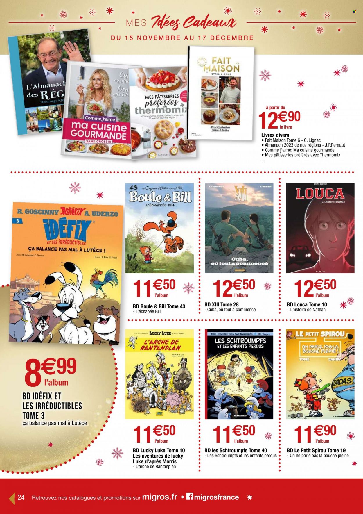 Catalogue Migros France - 15.11.2022 - 17.12.2022. Page 24.