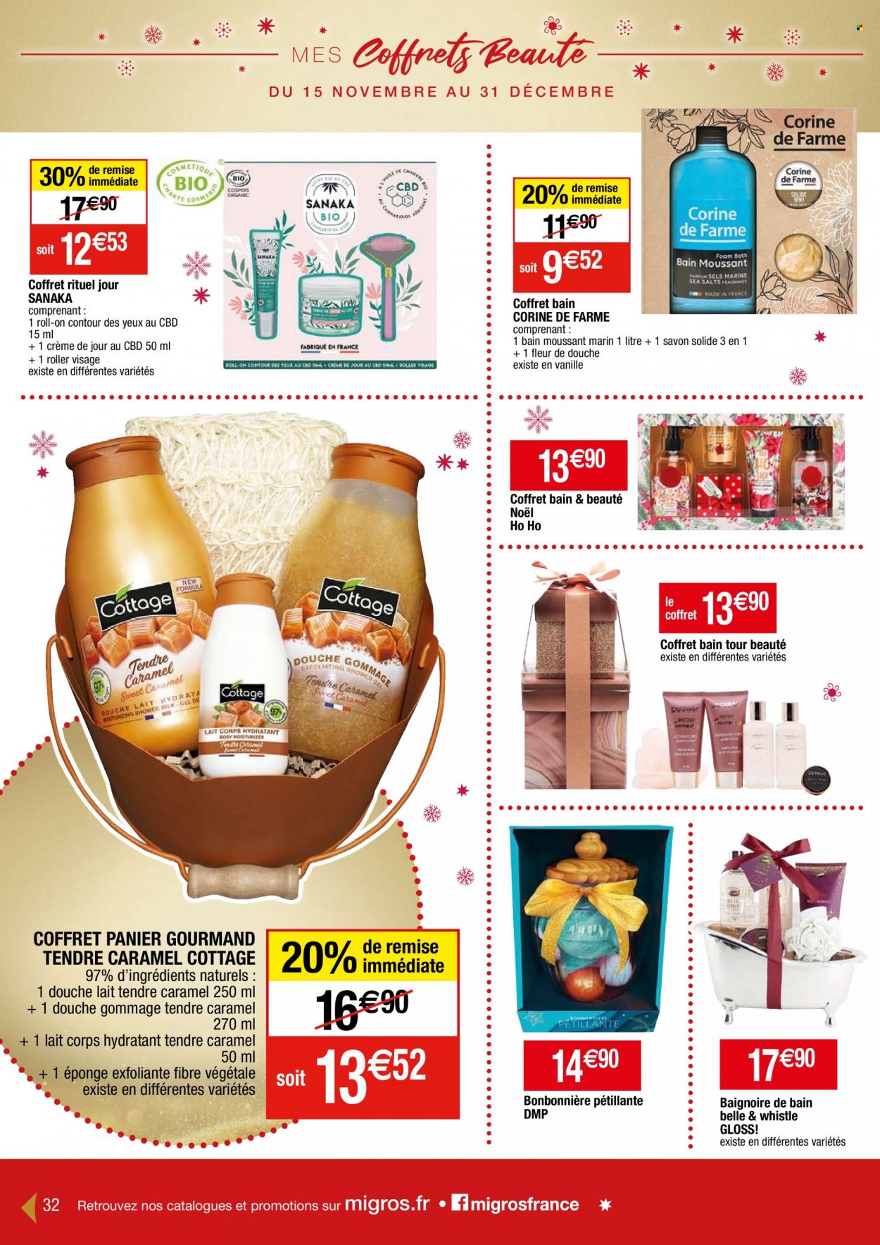 Catalogue Migros France - 15.11.2022 - 17.12.2022. Page 32.