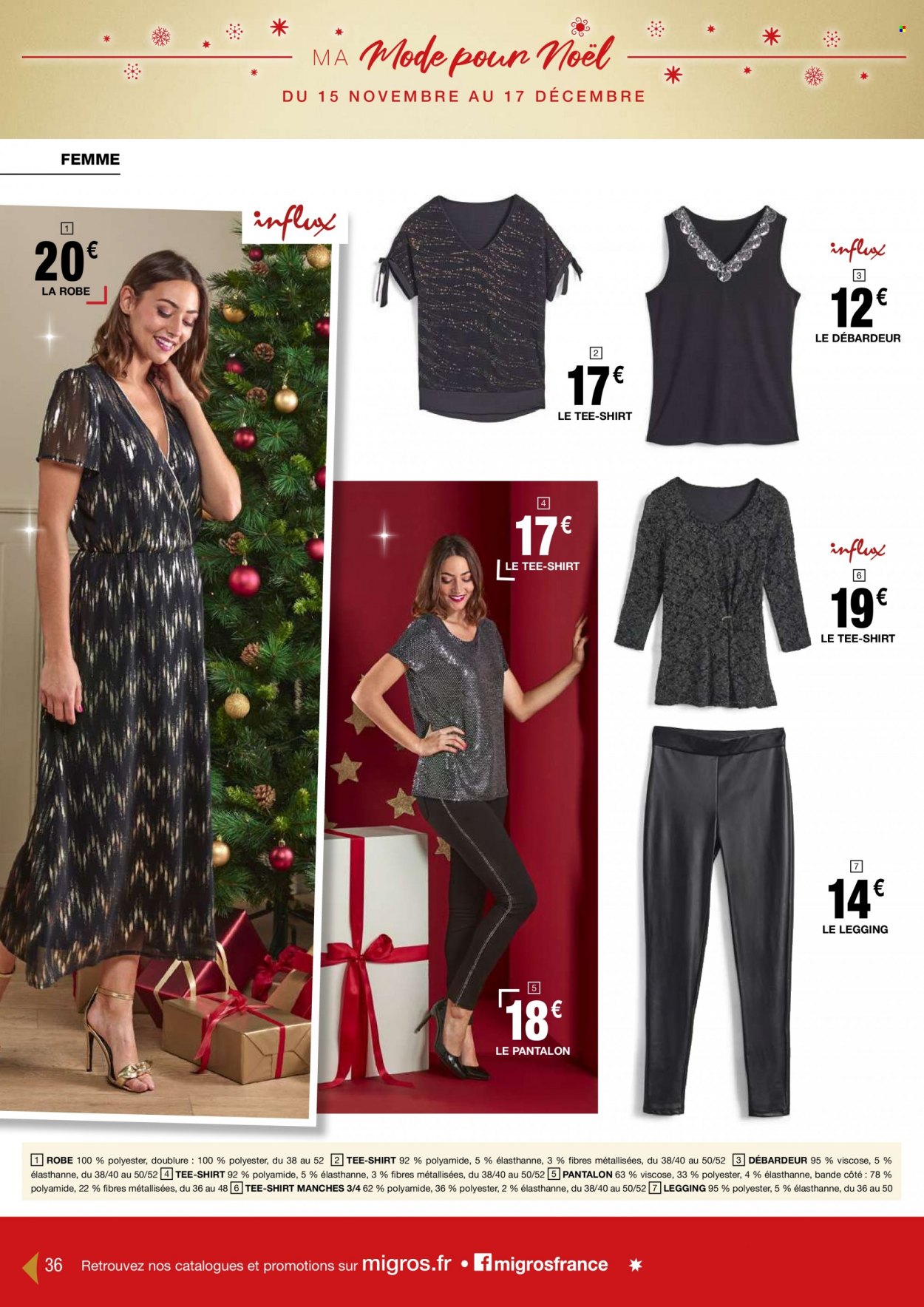 Catalogue Migros France - 15.11.2022 - 17.12.2022. Page 36.