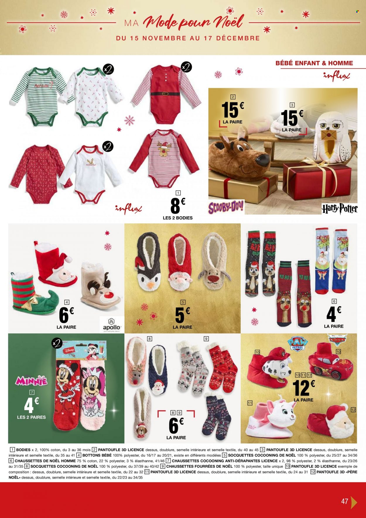 Catalogue Migros France - 15.11.2022 - 17.12.2022. Page 47.