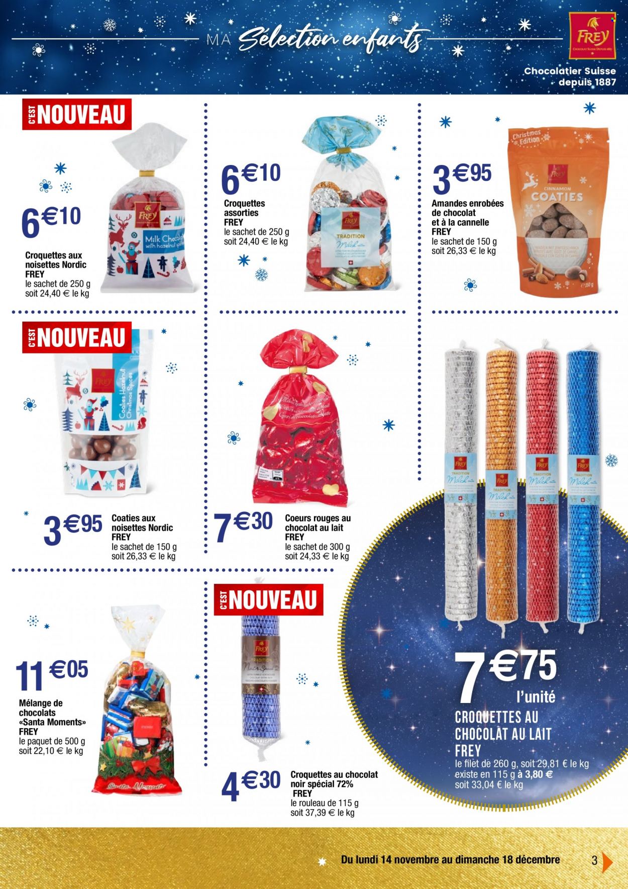 Catalogue Migros France - 14.11.2022 - 18.12.2022. Page 3.