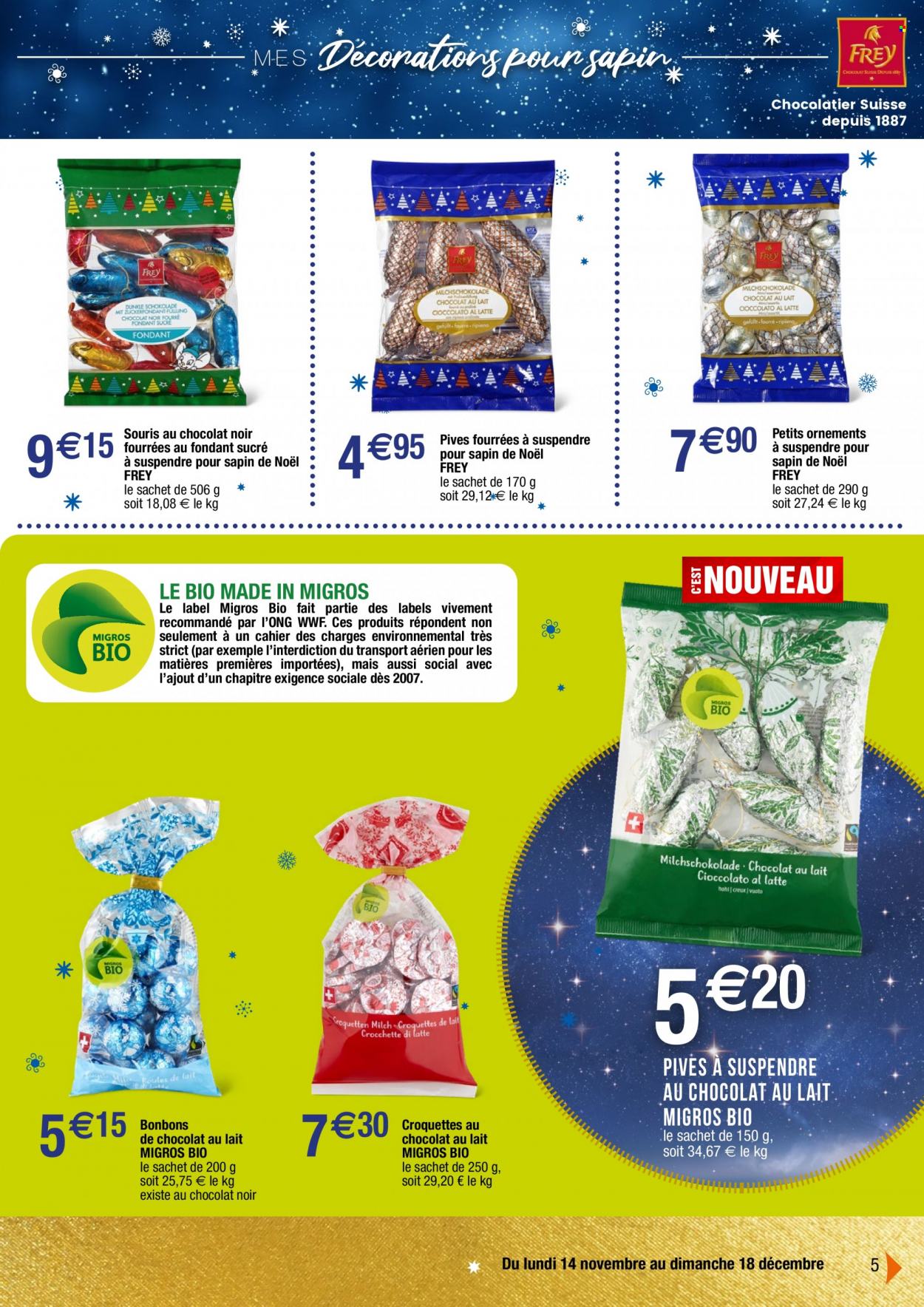 Catalogue Migros France - 14.11.2022 - 18.12.2022. Page 5.