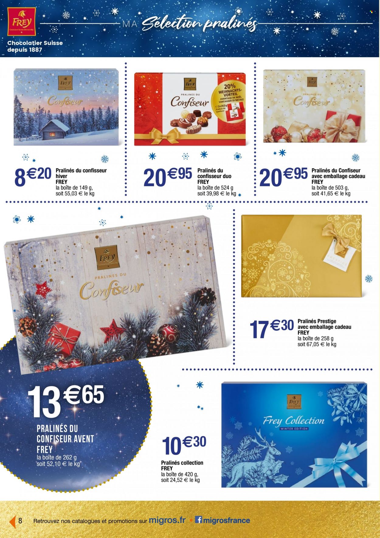 Catalogue Migros France - 14.11.2022 - 18.12.2022. Page 8.