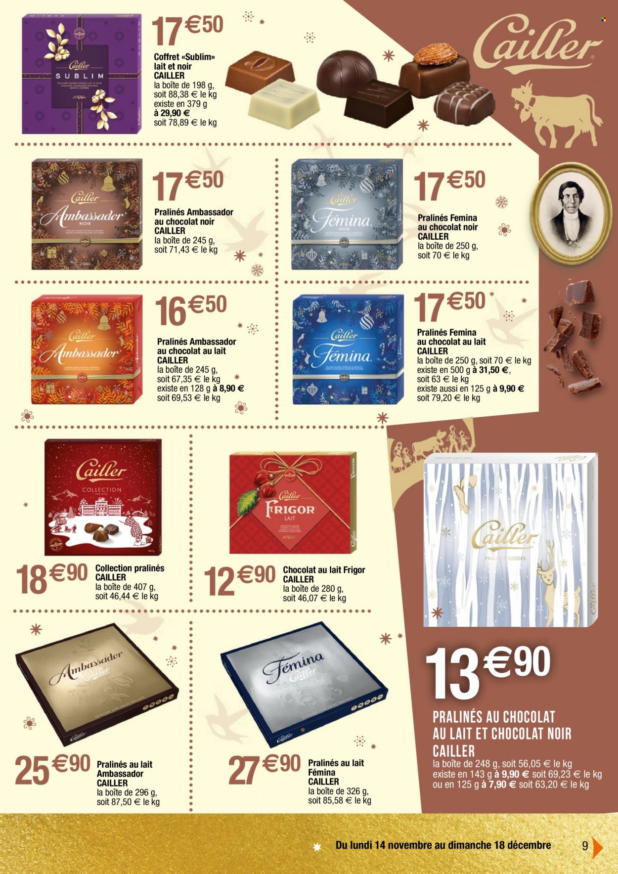 Catalogue Migros France - 14.11.2022 - 18.12.2022. Page 9.