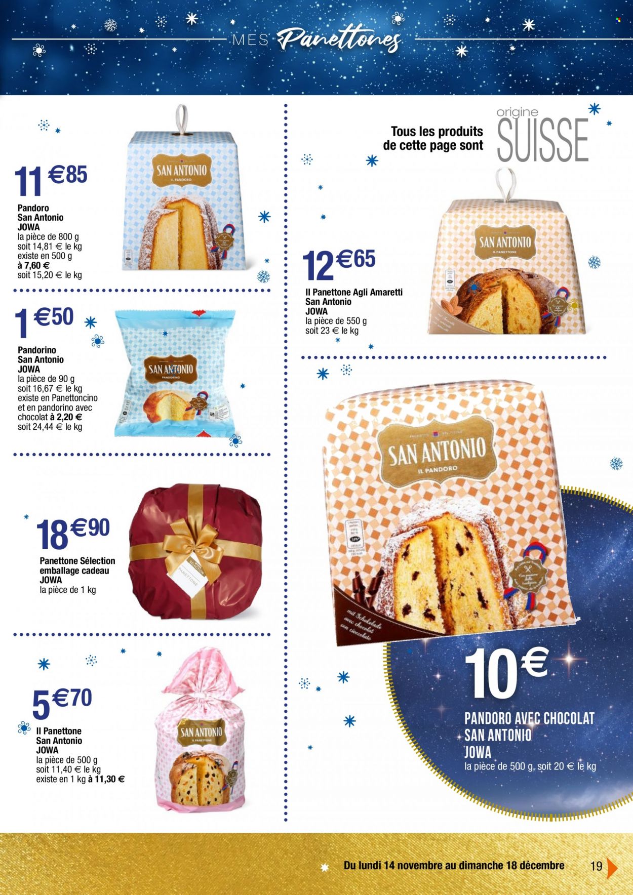 Catalogue Migros France - 14.11.2022 - 18.12.2022. Page 19.