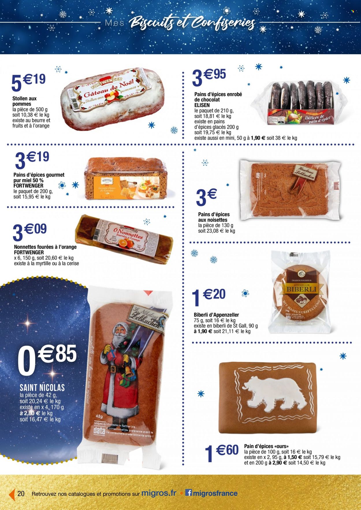 Catalogue Migros France - 14.11.2022 - 18.12.2022. Page 20.