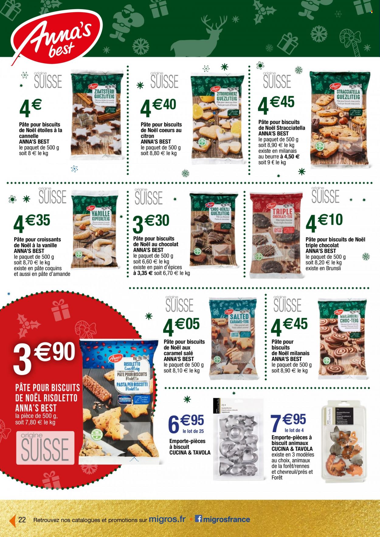Catalogue Migros France - 14.11.2022 - 18.12.2022. Page 22.