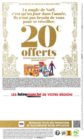Catalogue Intermarché Express - 29/11/2022 - 04/12/2022.