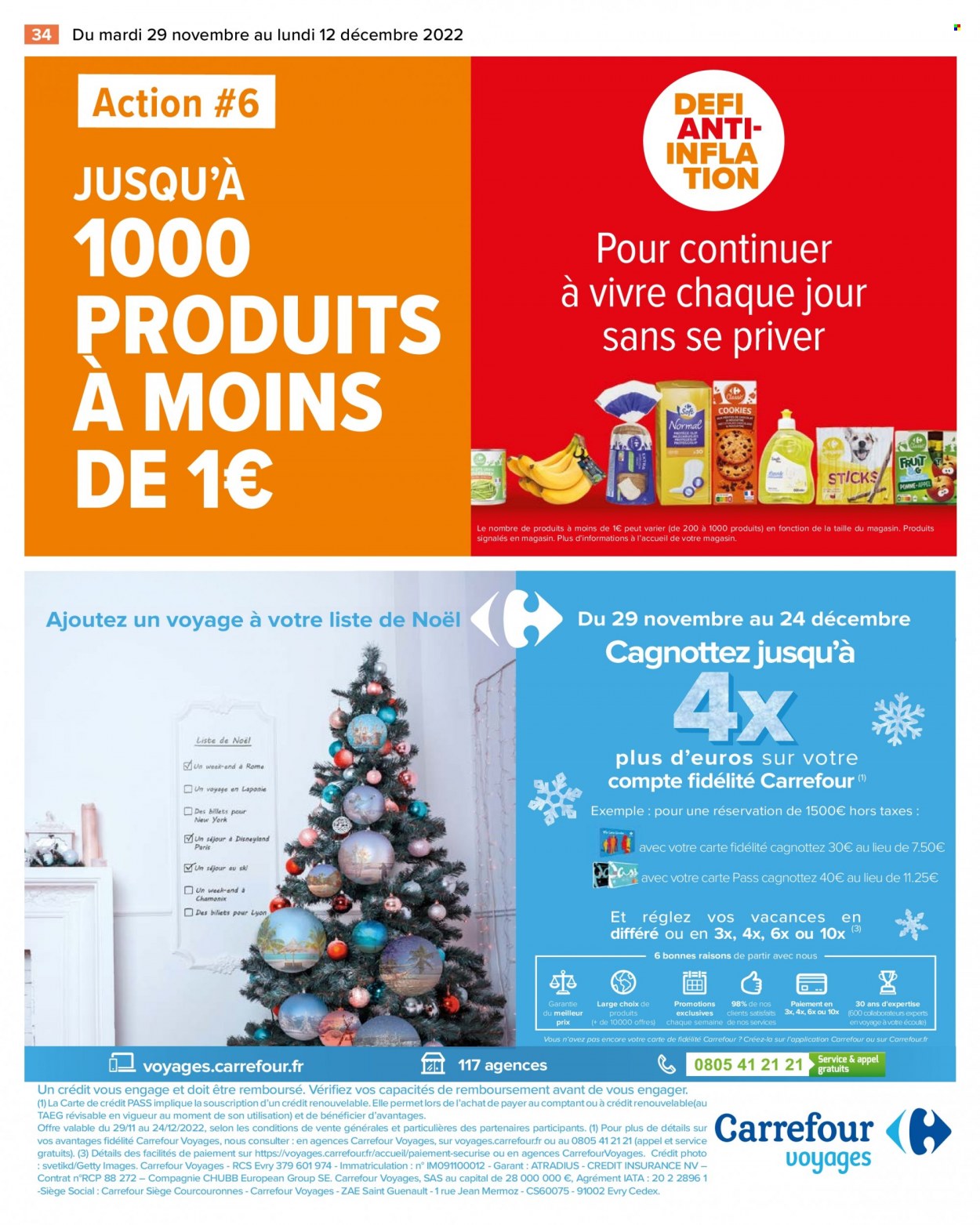 Catalogue Carrefour Hypermarchés - 29.11.2022 - 12.12.2022. Page 38.