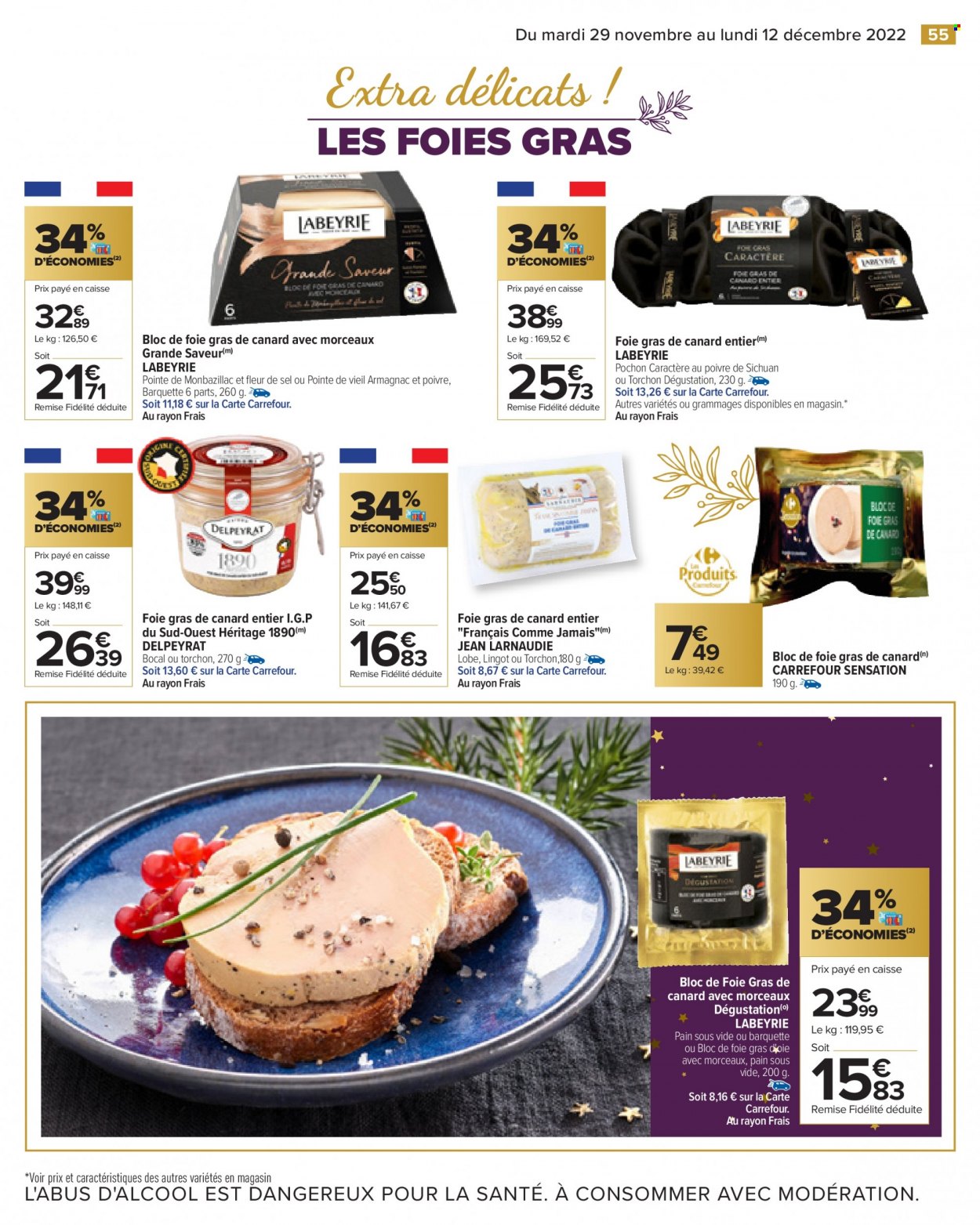 Catalogue Carrefour Hypermarchés - 29.11.2022 - 12.12.2022. Page 59.