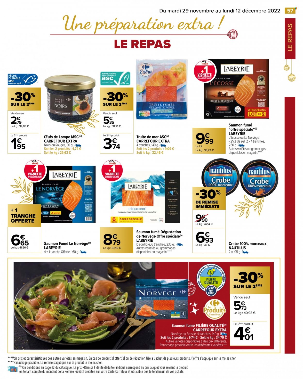 Catalogue Carrefour Hypermarchés - 29.11.2022 - 12.12.2022. Page 61.