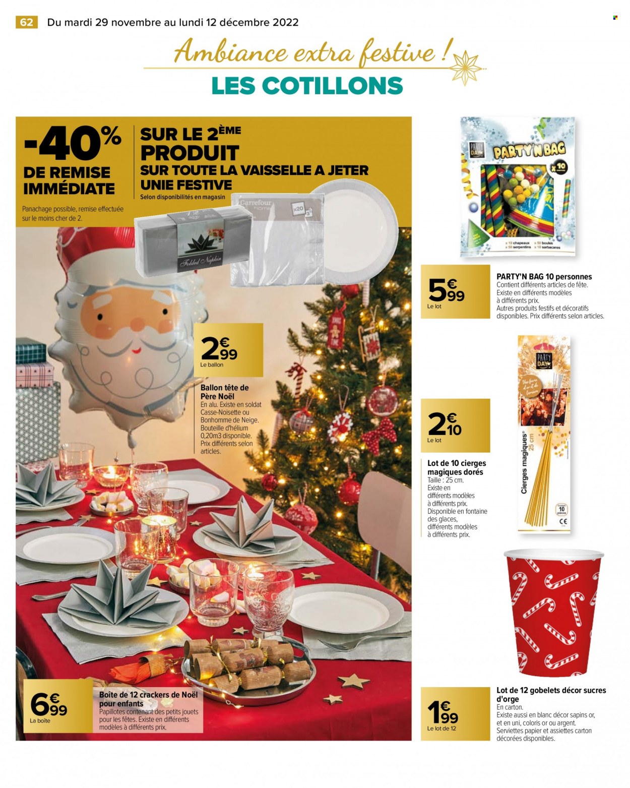 Catalogue Carrefour Hypermarchés - 29.11.2022 - 12.12.2022. Page 66.