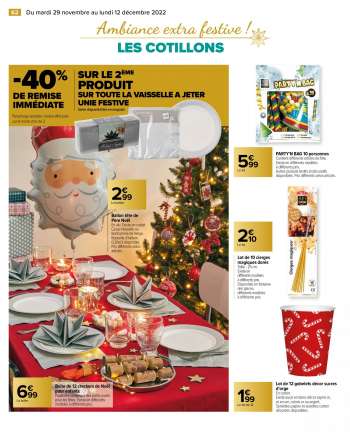 Catalogue Carrefour Hypermarchés - 29/11/2022 - 12/12/2022.