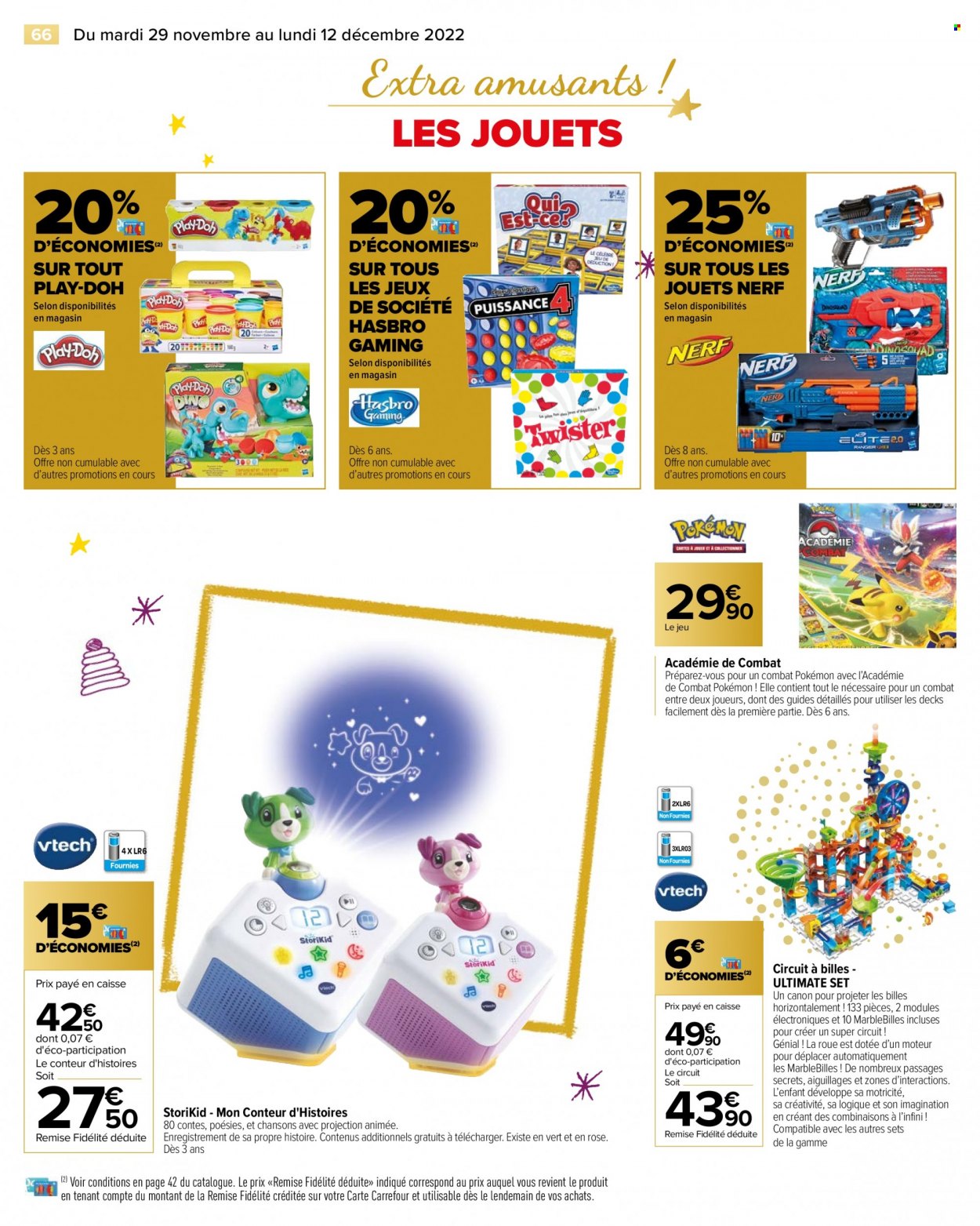Catalogue Carrefour Hypermarchés - 29.11.2022 - 12.12.2022. Page 70.