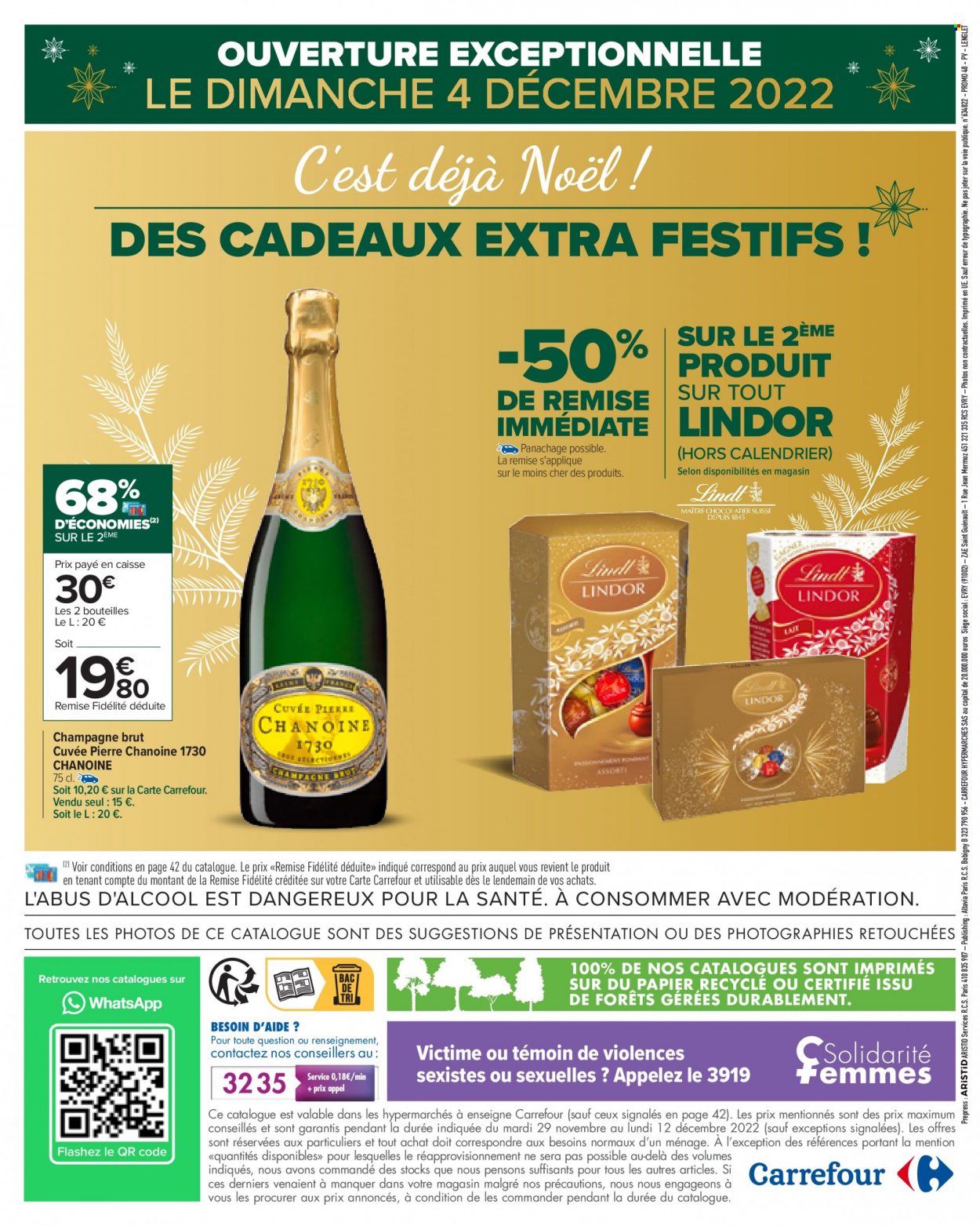 Catalogue Carrefour Hypermarchés - 29.11.2022 - 12.12.2022. Page 76.