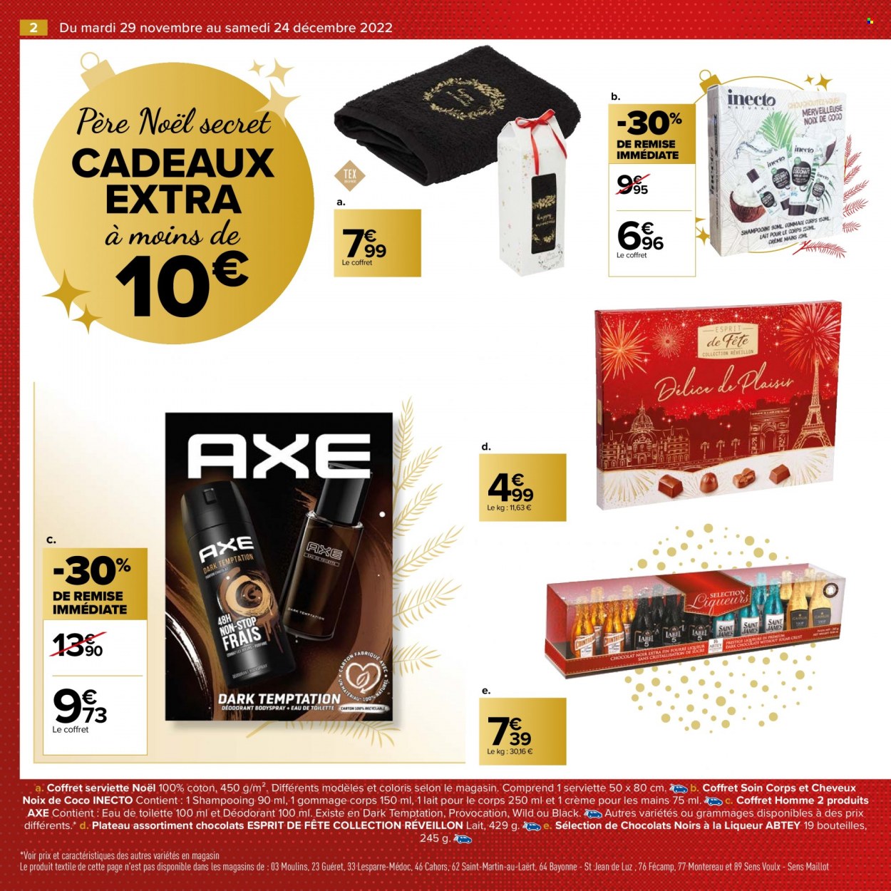 Catalogue Carrefour Hypermarchés - 29.11.2022 - 24.12.2022. Page 2.