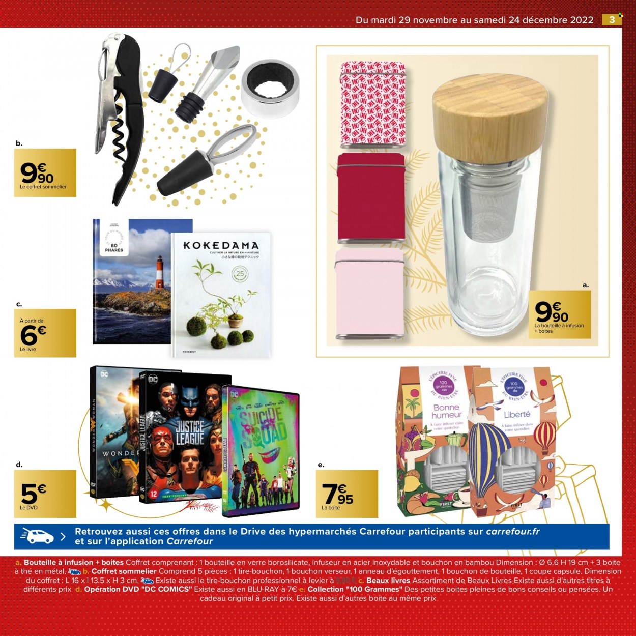 Catalogue Carrefour Hypermarchés - 29.11.2022 - 24.12.2022. Page 3.
