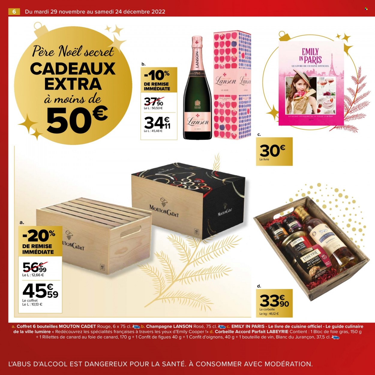 Catalogue Carrefour Hypermarchés - 29.11.2022 - 24.12.2022. Page 6.