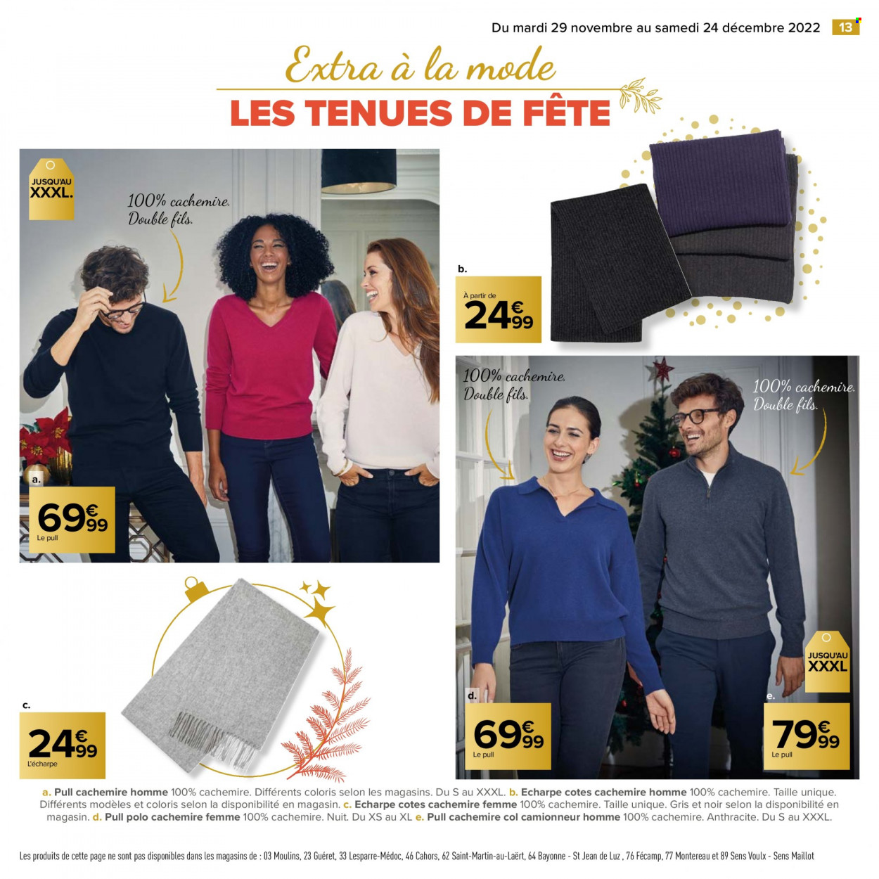 Catalogue Carrefour Hypermarchés - 29.11.2022 - 24.12.2022. Page 13.