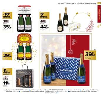 Catalogue Carrefour Hypermarchés - 29/11/2022 - 24/12/2022.