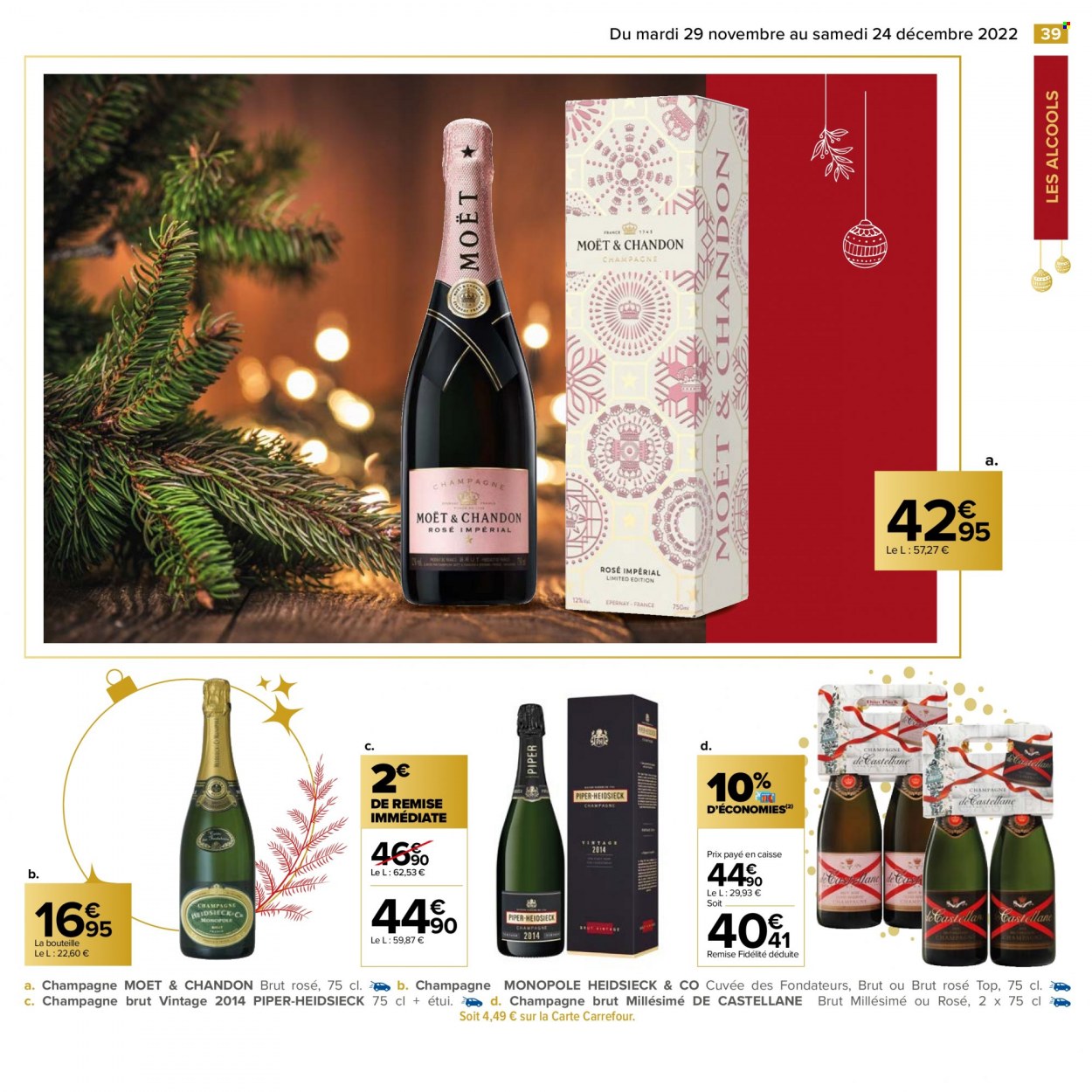 Catalogue Carrefour Hypermarchés - 29.11.2022 - 24.12.2022. Page 39.