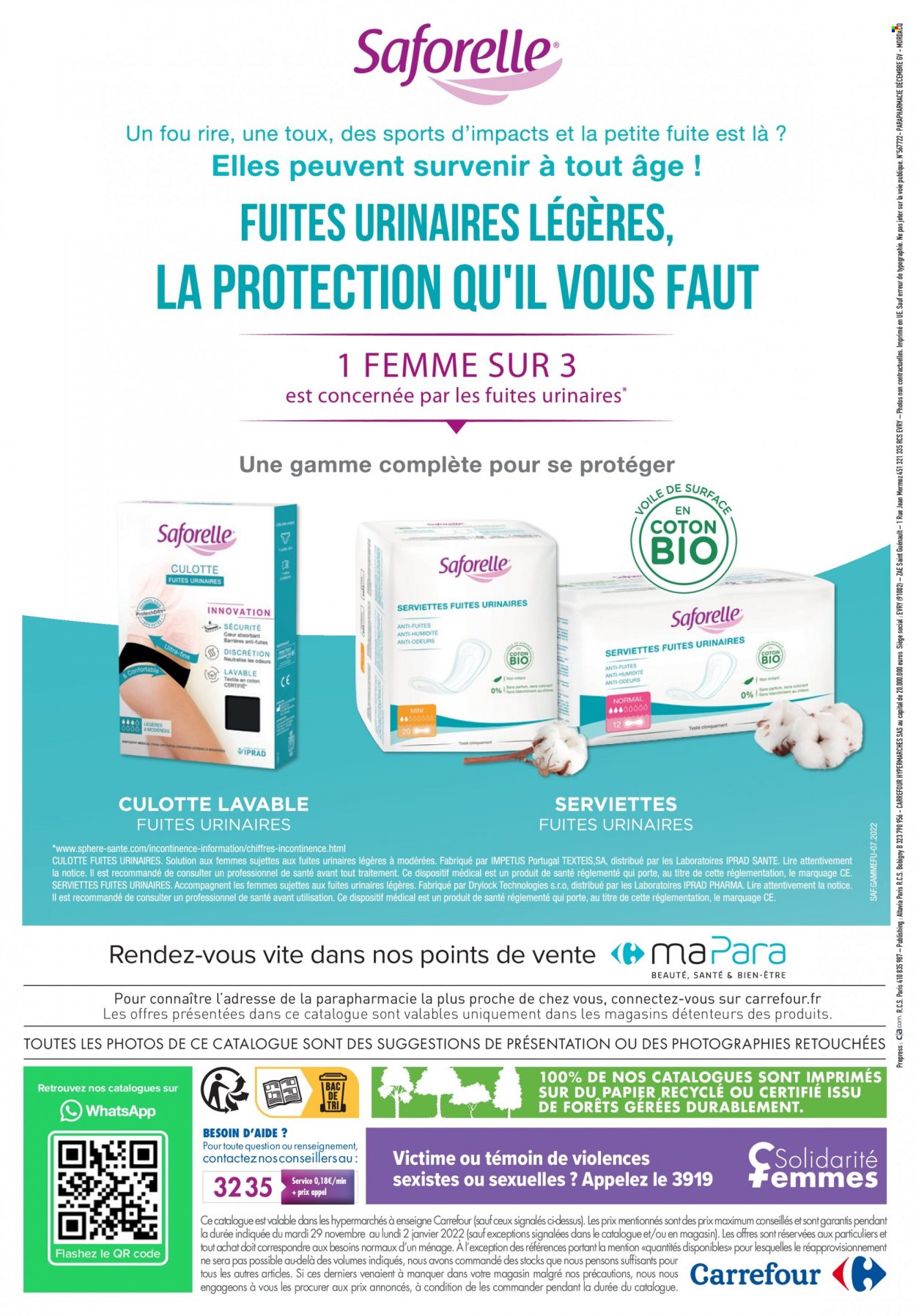 Catalogue Carrefour Hypermarchés - 29.11.2022 - 02.01.2023. Page 12.