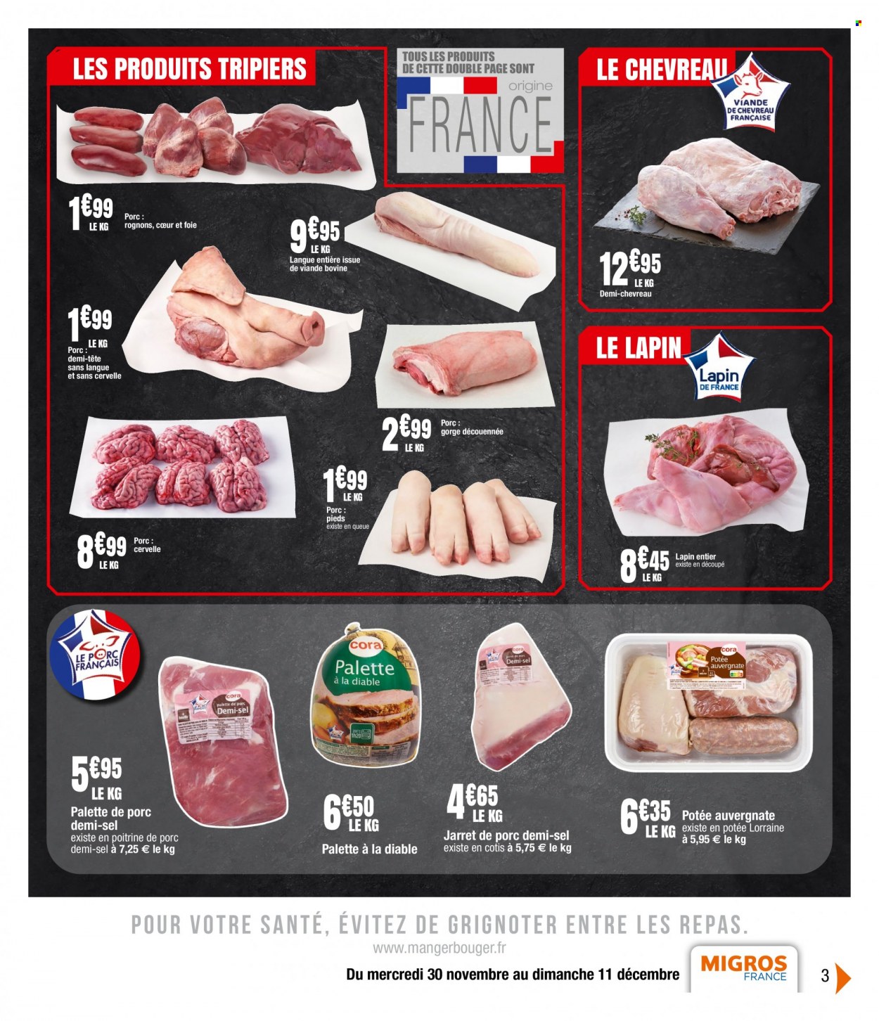 Catalogue Migros France - 30.11.2022 - 11.12.2022. Page 3.