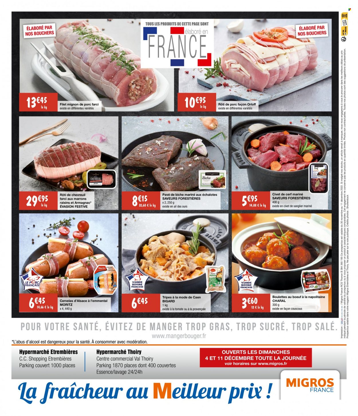 Catalogue Migros France - 30.11.2022 - 11.12.2022. Page 4.