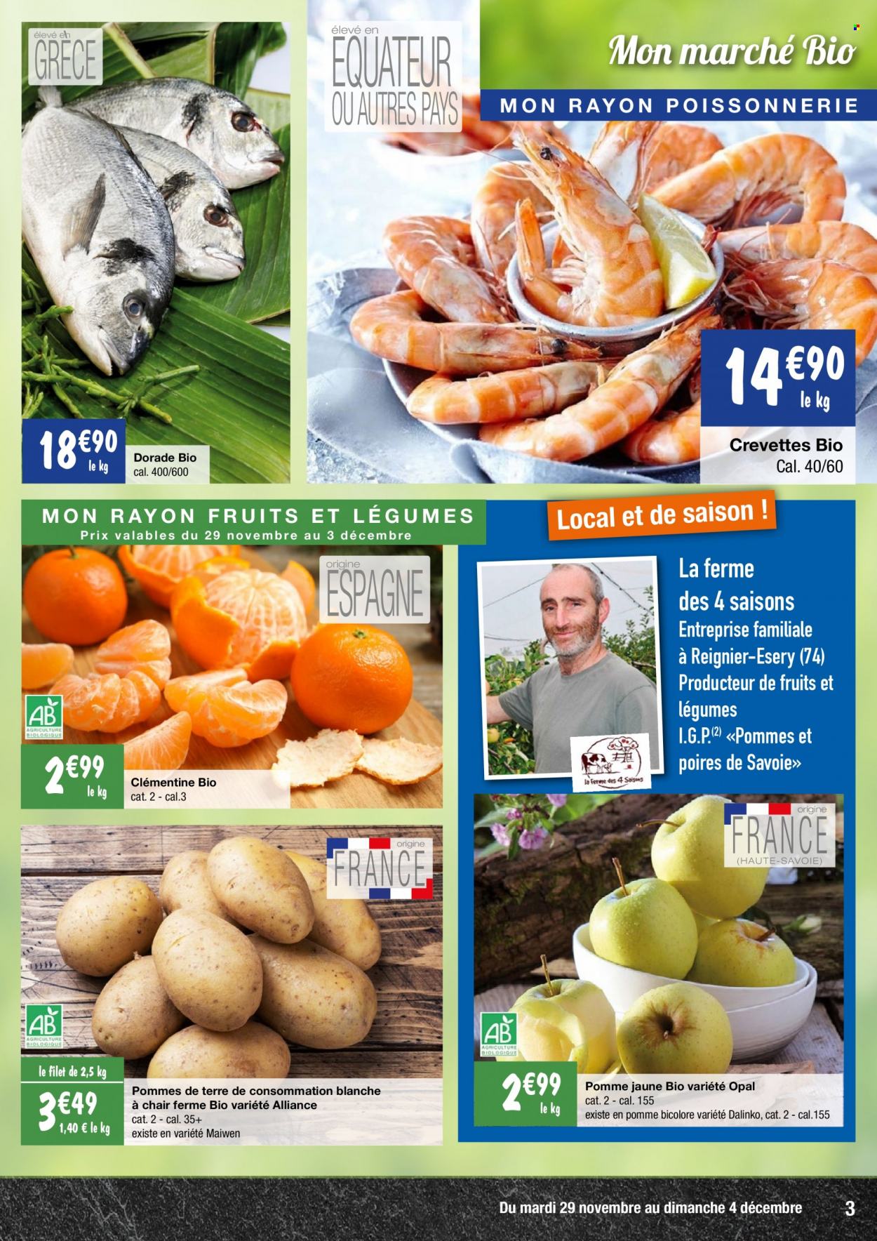 Catalogue Migros France - 29.11.2022 - 04.12.2022. Page 3.