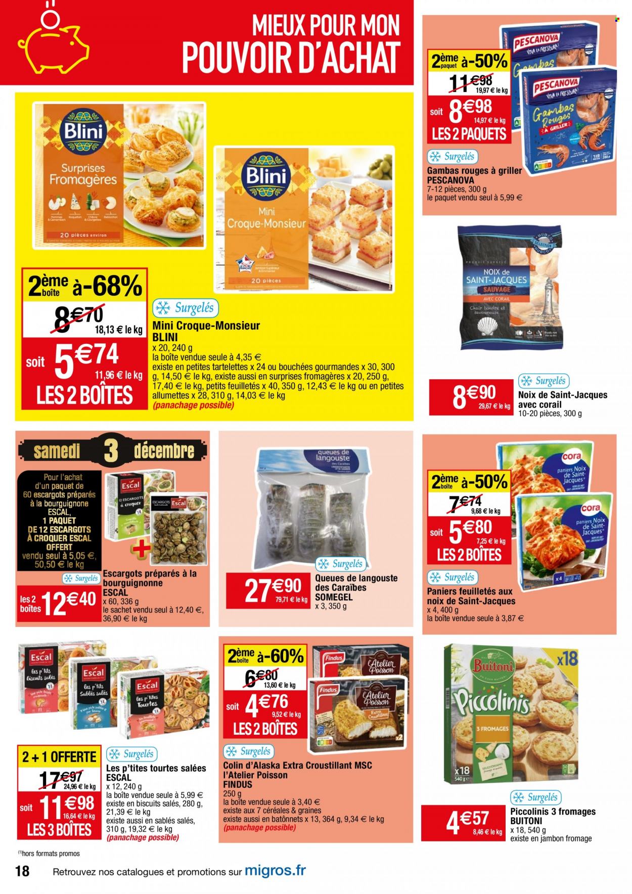 Catalogue Migros France - 29.11.2022 - 04.12.2022. Page 18.