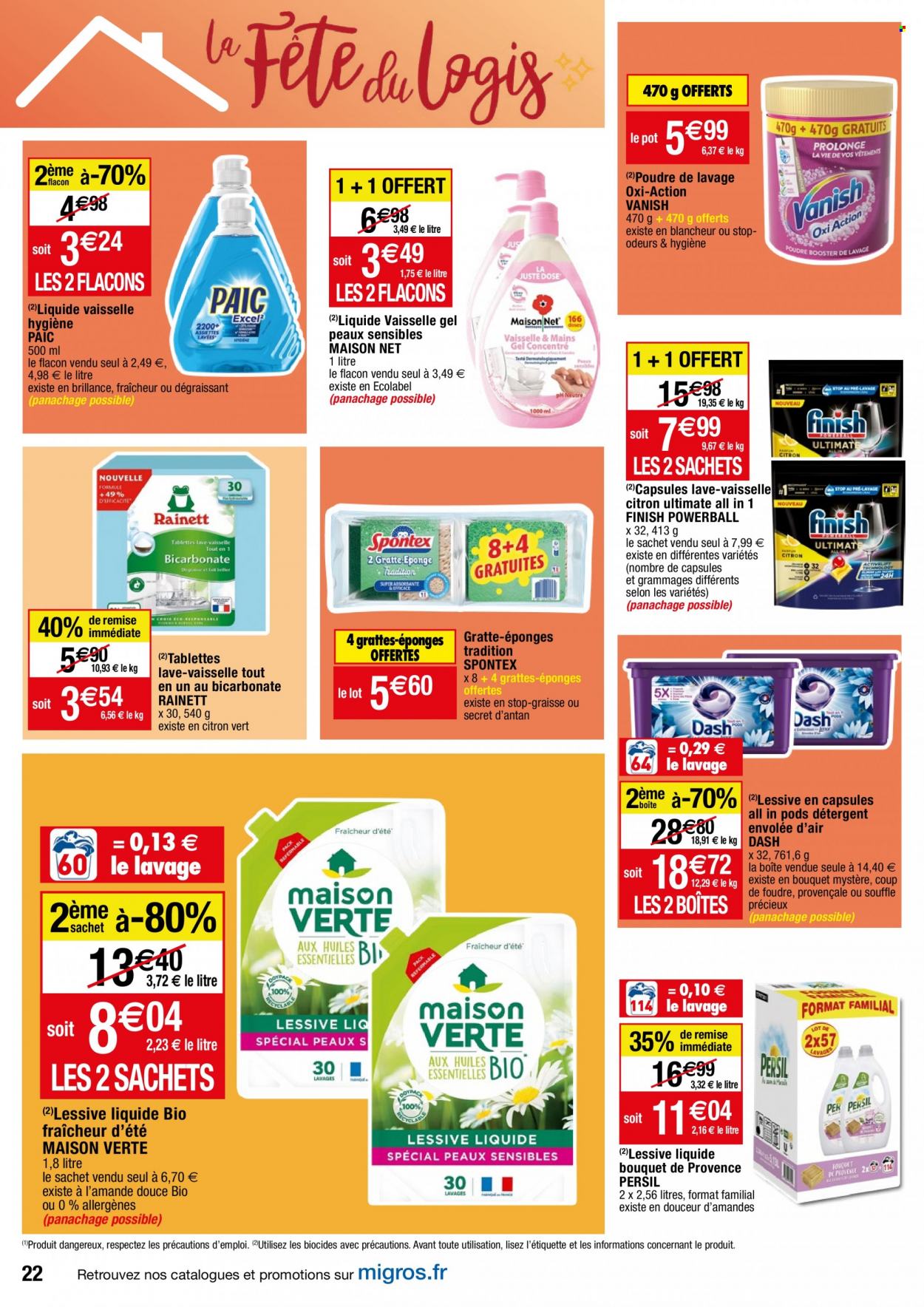 Catalogue Migros France - 29.11.2022 - 04.12.2022. Page 22.