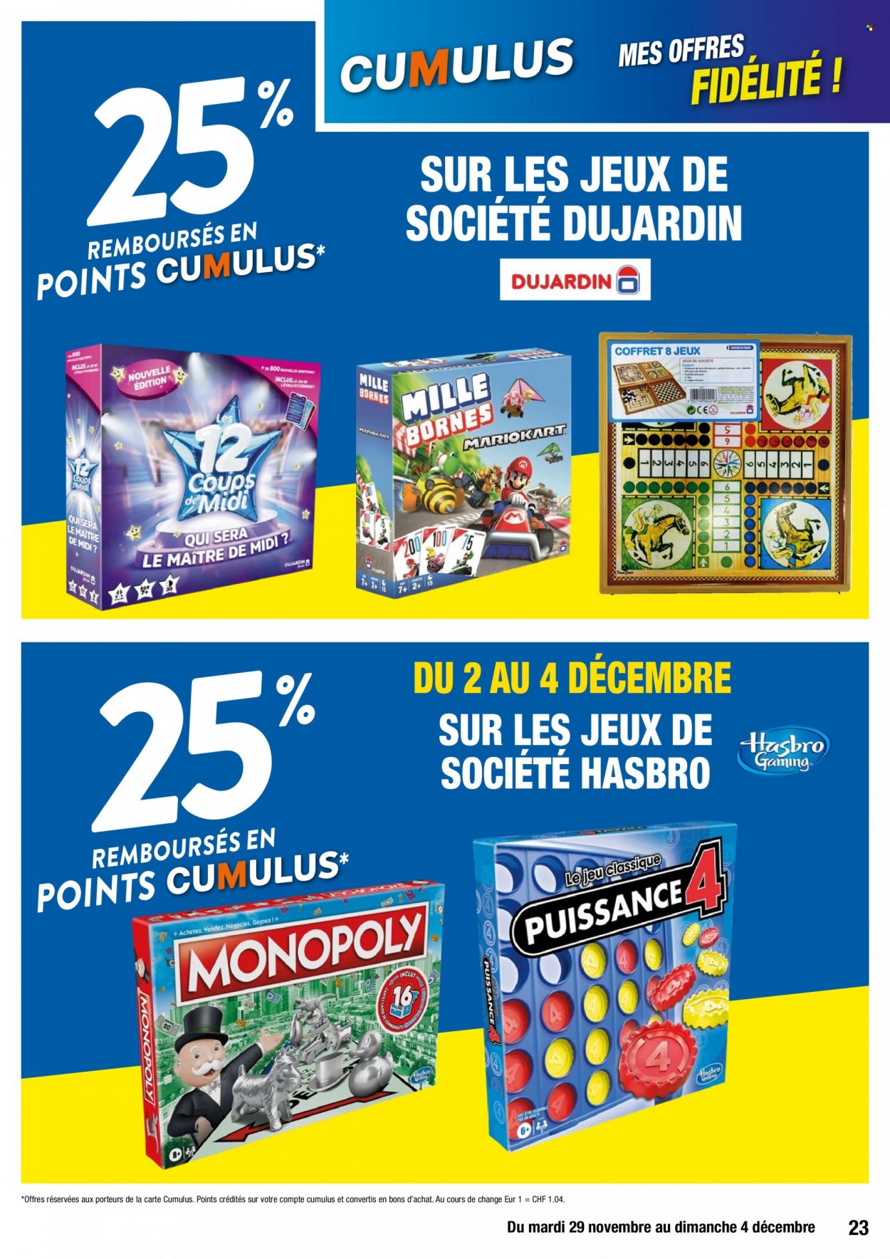 Catalogue Migros France - 29.11.2022 - 04.12.2022. Page 23.