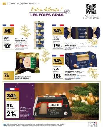 Catalogue Carrefour Hypermarchés - 06/12/2022 - 19/12/2022.