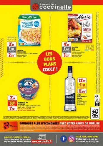 Catalogue Coccinelle Supermarché - 30/11/2022 - 11/12/2022.