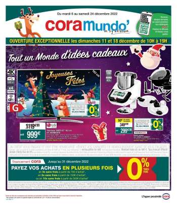 Catalogue Cora - 06/12/2022 - 24/12/2022.