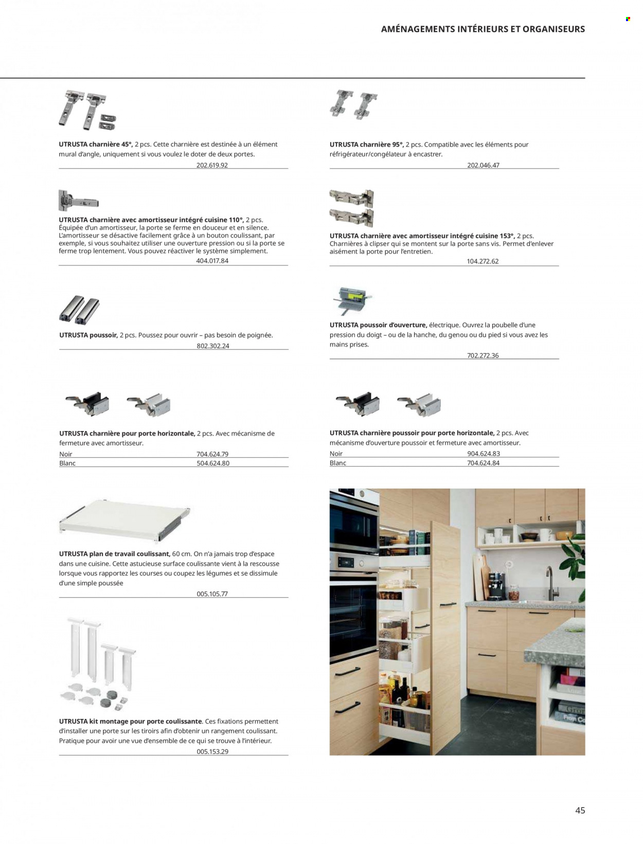 Catalogue IKEA. Page 45.