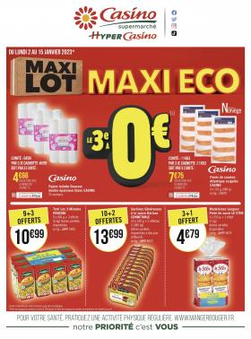 Casino Supermarchés - MAXI LOT MAXI ECO