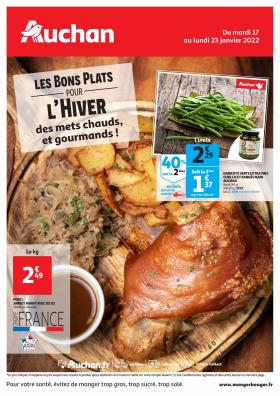 Auchan - Les bons plats pour l’hiver, des mets chauds et gourmands !