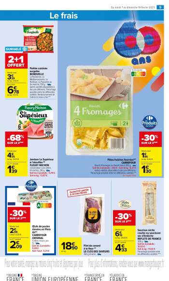 Catalogue Carrefour Market - 07/02/2023 - 19/02/2023.