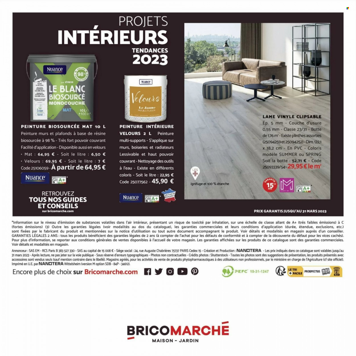 Catalogue Bricomarché - 19.02.2023 - 31.03.2023. Page 84.