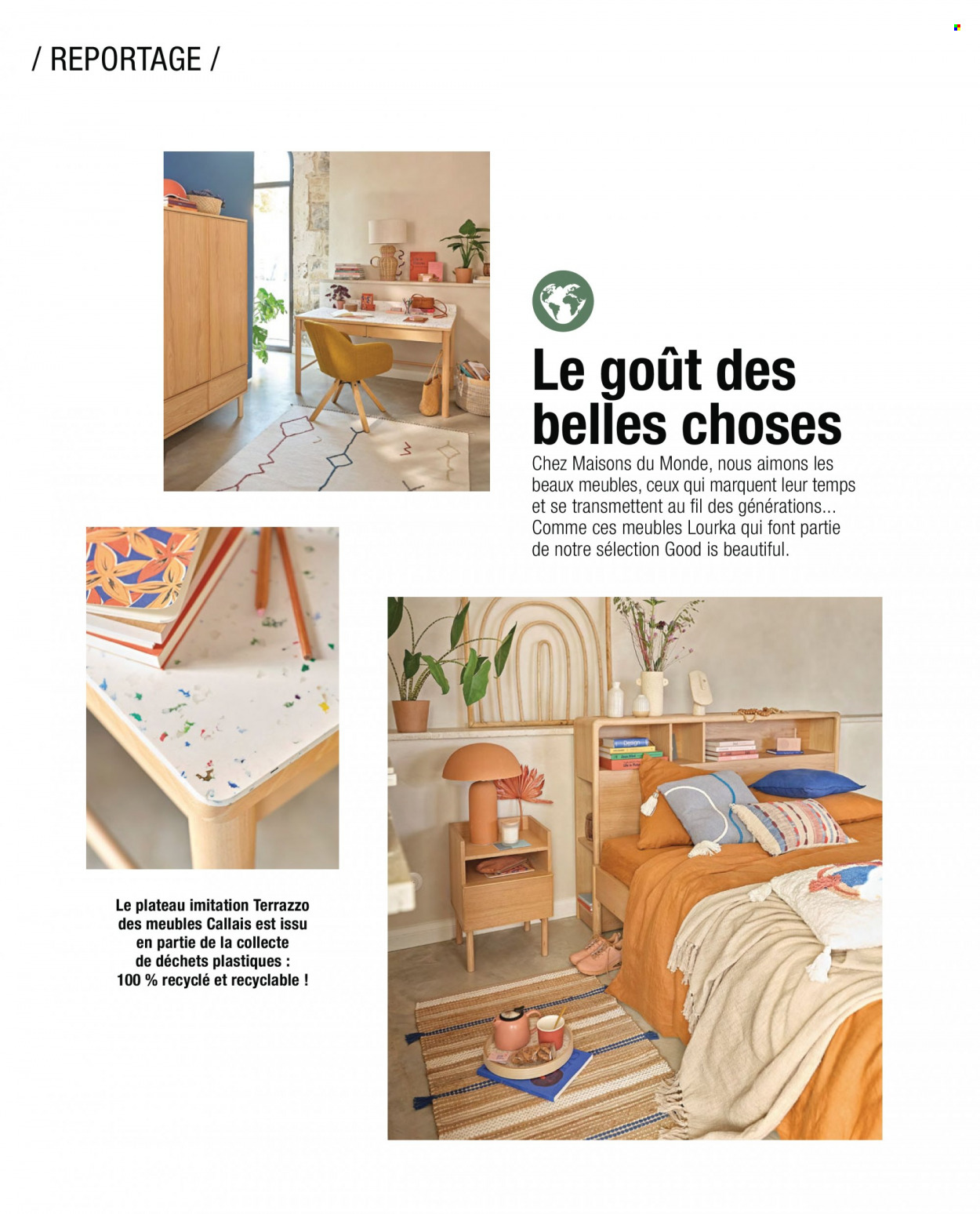 Catalogue Maisons du Monde. Page 26.