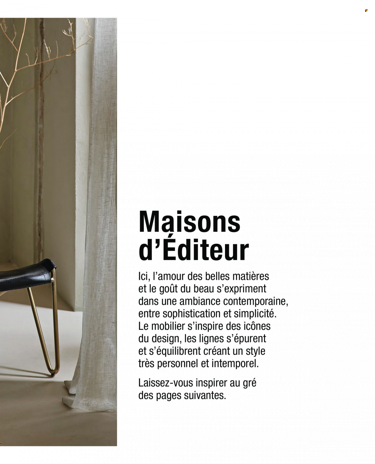 Catalogue Maisons du Monde. Page 57.