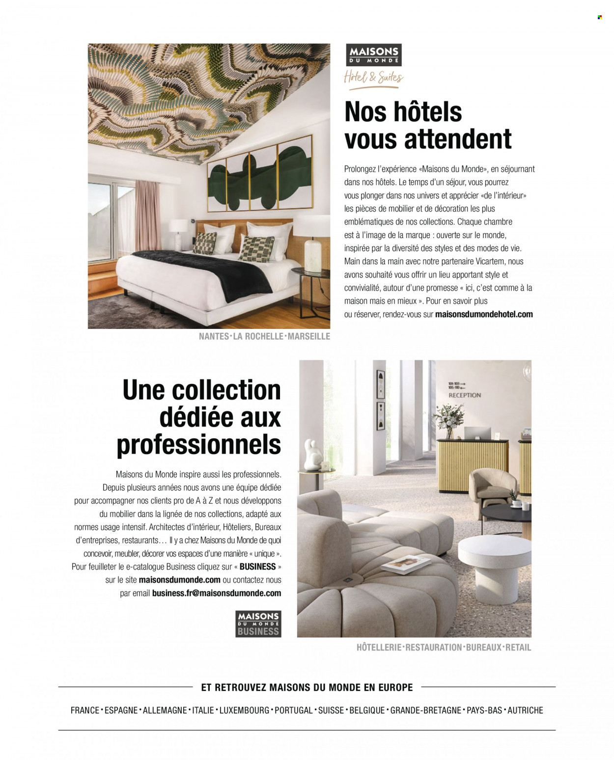 Catalogue Maisons du Monde. Page 93.
