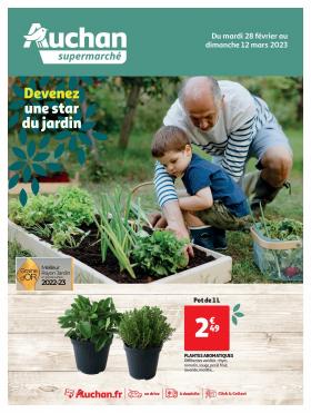 Auchan - C'est le moment de préparer votre jardin dans votre supermarché !