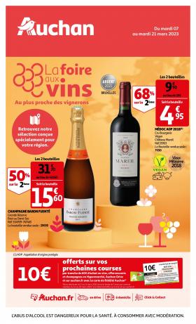 Auchan - La Foire aux vins au plus proche des vignerons