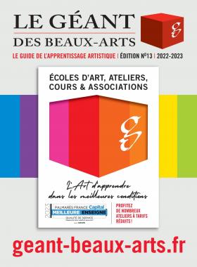 Le Géant des Beaux-Arts - Le guide de l'apprentissage artistique 2022-23