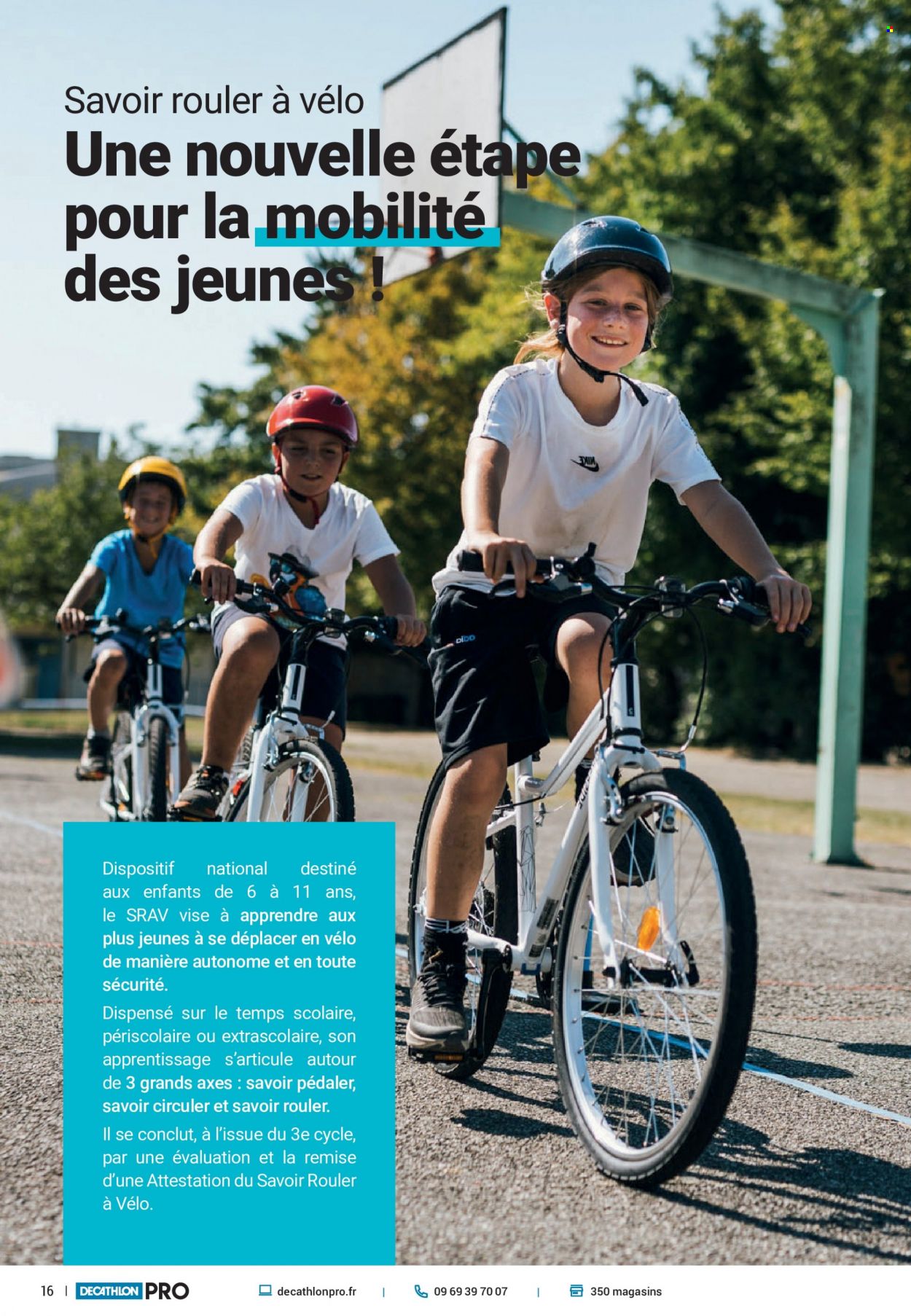 thumbnail - Catalogue Decathlon - Produits soldés - vélo. Page 16.